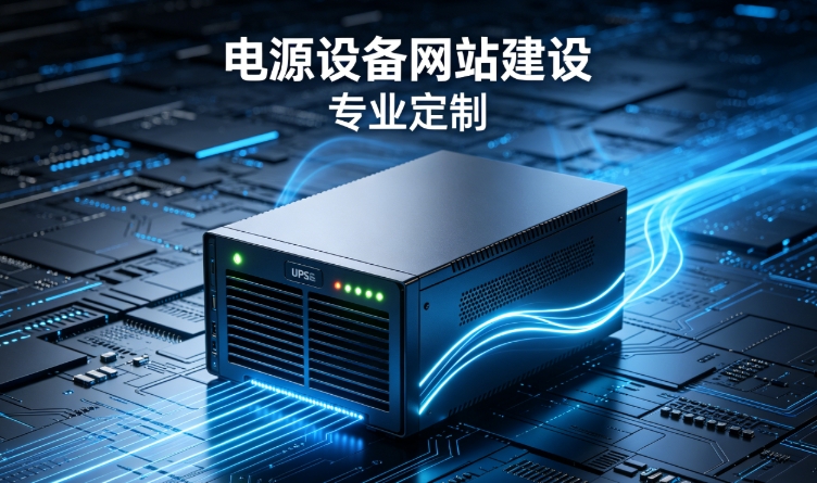 壹定发官网电源设备企业网站建设案例｜工业电气设备官网定制与获客优化方案
