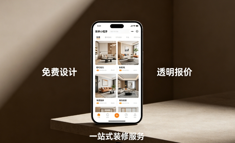 壹定发官网装修服务平台小程序开发案例｜家装工装一站式平台定制落地详解
