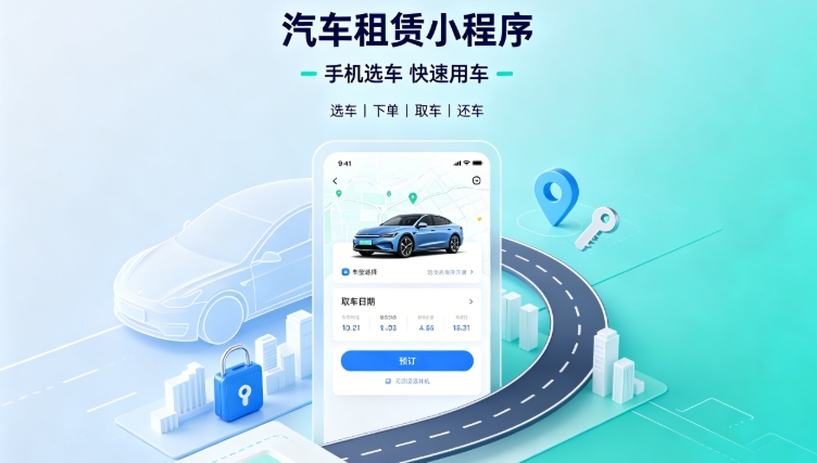 自营汽车租赁小程序定制开发深度案例｜壹定发官网租车行业数字化私域转型解决方案
