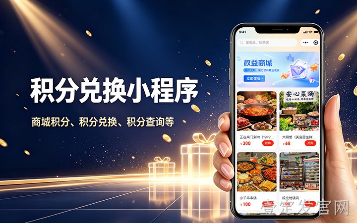 壹定发官网积分商城小程序开发_会员积分兑换系统定制